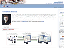 Tablet Screenshot of midato.com